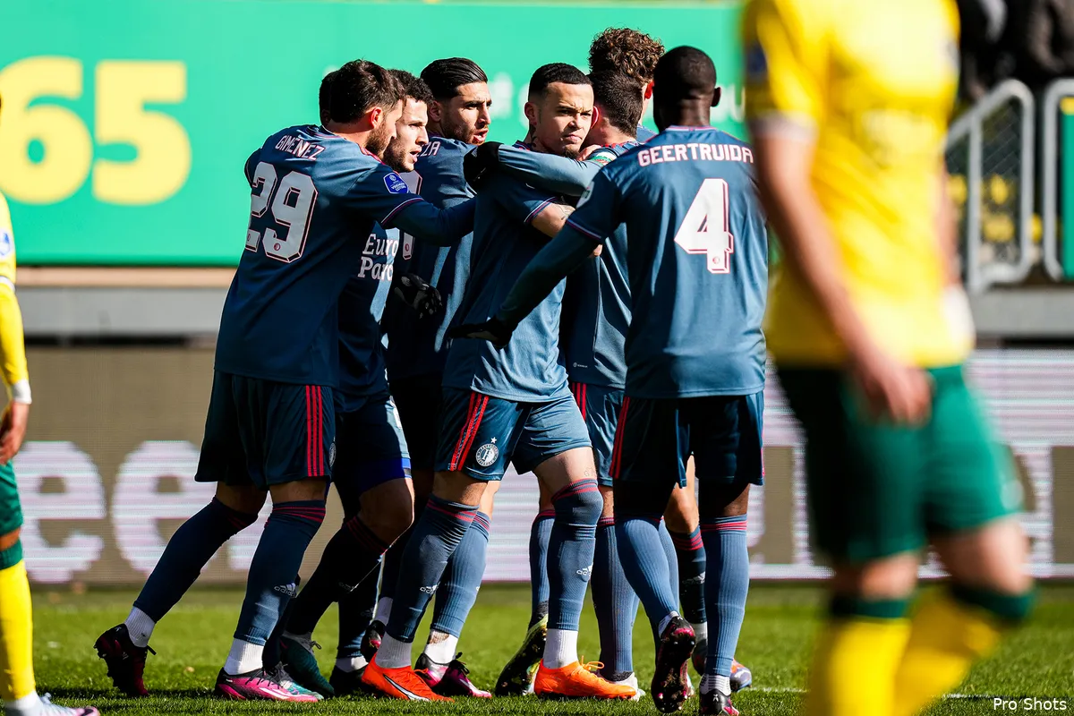 Beoordeel de spelers van Feyenoord met een cijfer