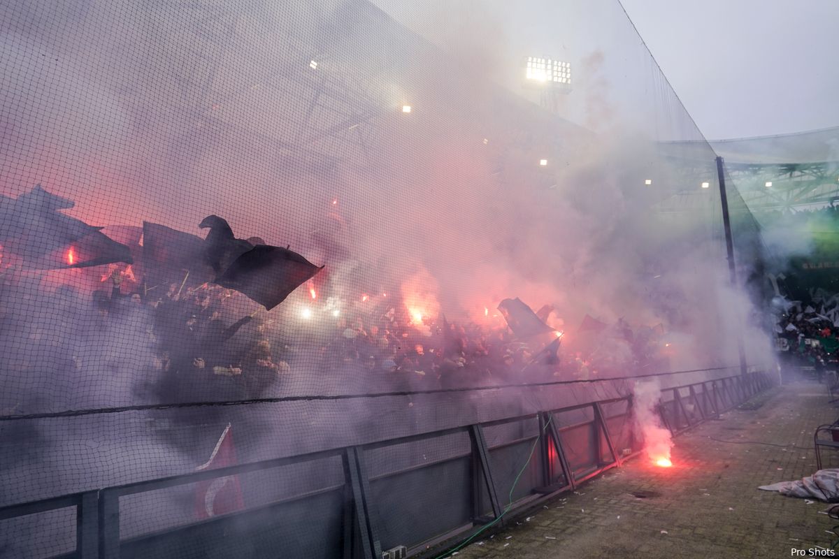 'Feyenoord plaatst ook voor bekerklassieker veiligheidsnetten in De Kuip'