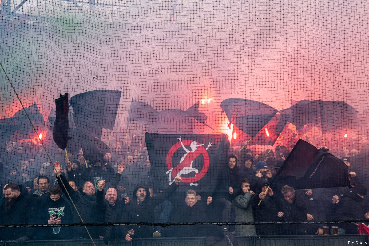 Feyenoord en Ajax treffen elkaar in een uitverkochte Kuip