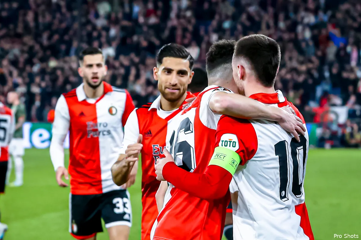 Dit zijn de ploegen die Feyenoord kan loten in de kwartfinale