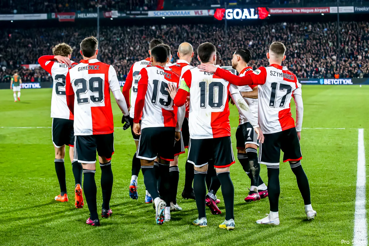 Feyenoord verpulvert Shakhtar en bereikt kwartfinale Europa League