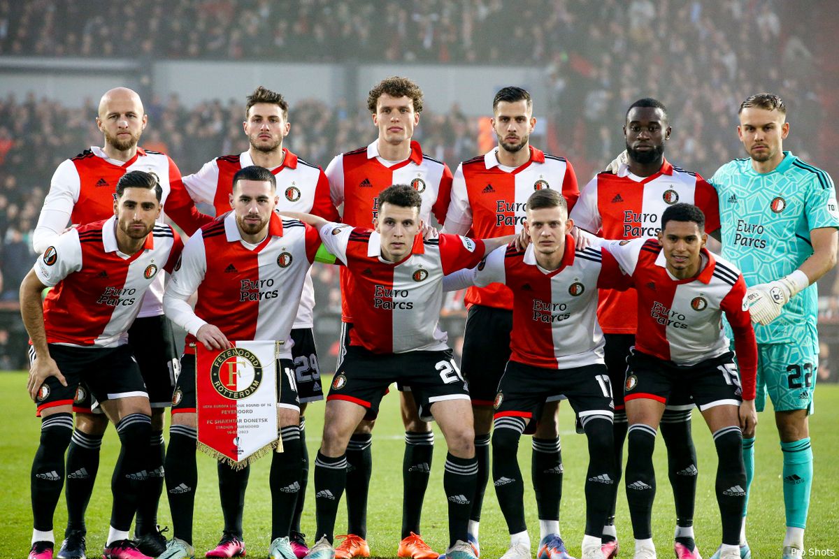 Feyenoord hofleverancier Eredivisie Elftal van de Maand