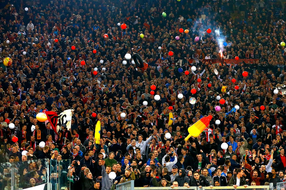 Feyenoord start met kaartverkoop AS Roma-thuis