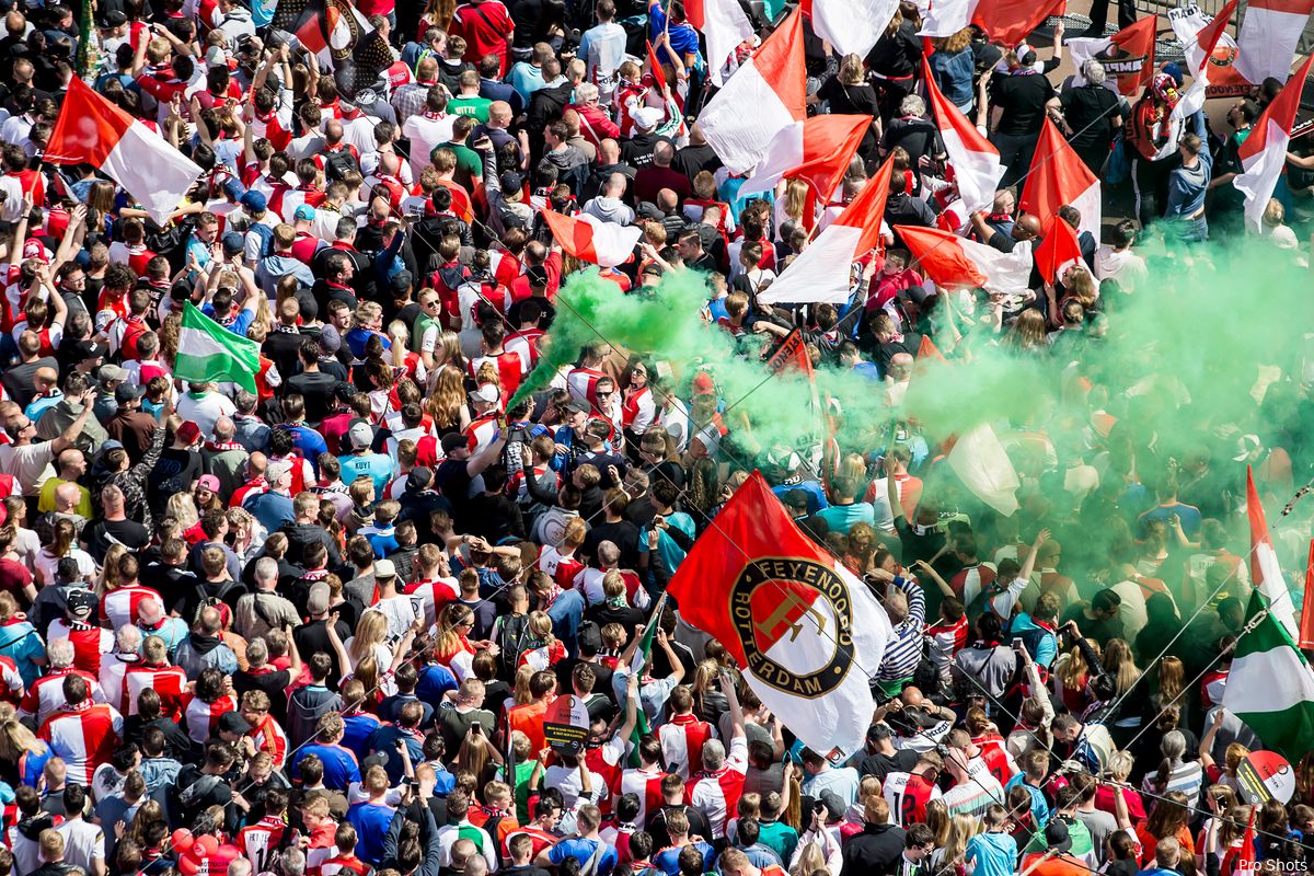 Programma Feyenoord-huldiging Coolsingel bekend