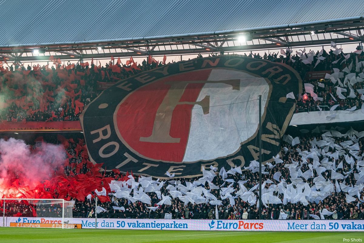 Feyenoord-supporters zamelen 100.000 euro in voor sfeeracties