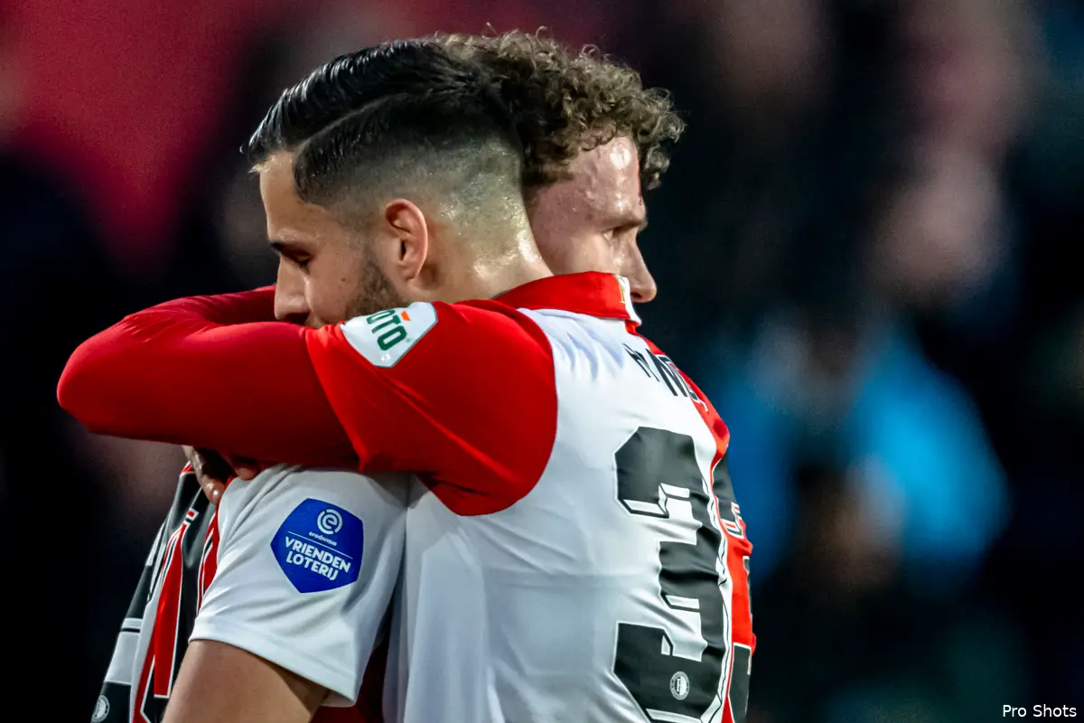 Feyenoord in gesprek met Prijsvrij als nieuwe rugsponsor