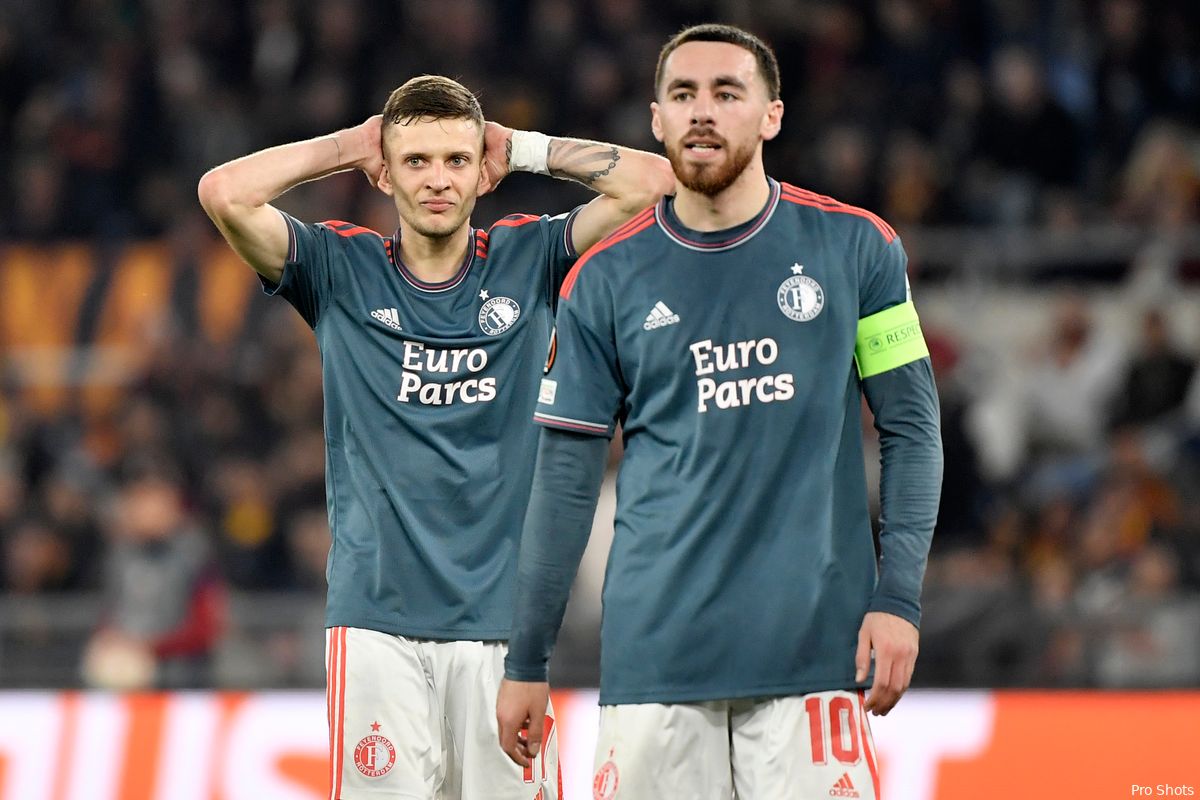 Beoordeel de spelers van Feyenoord na AS Roma-uit met een cijfer