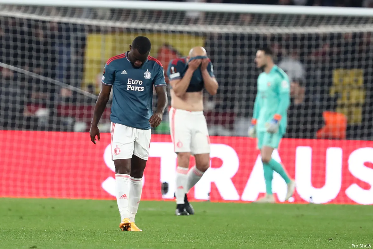 Feyenoord na verlenging uitgeschakeld in Europa League