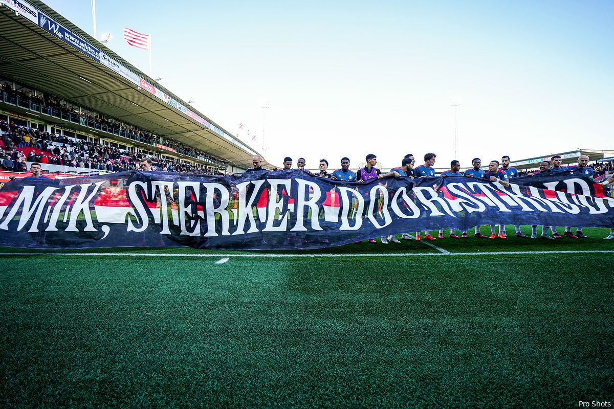 Feyenoord steunt Mik Akkermans na stadsderby