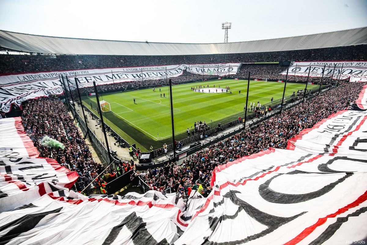 Feyenoord plaatst ook dit seizoen netten in De Kuip