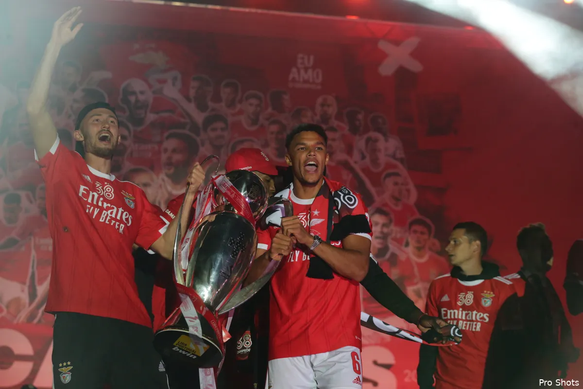 Fredrik Aursnes kampioen van Portugal met SL Benfica