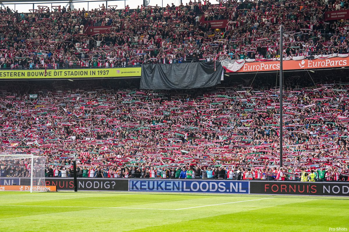 Kaartverkoop Feyenoord - PSV start aankomend weekend