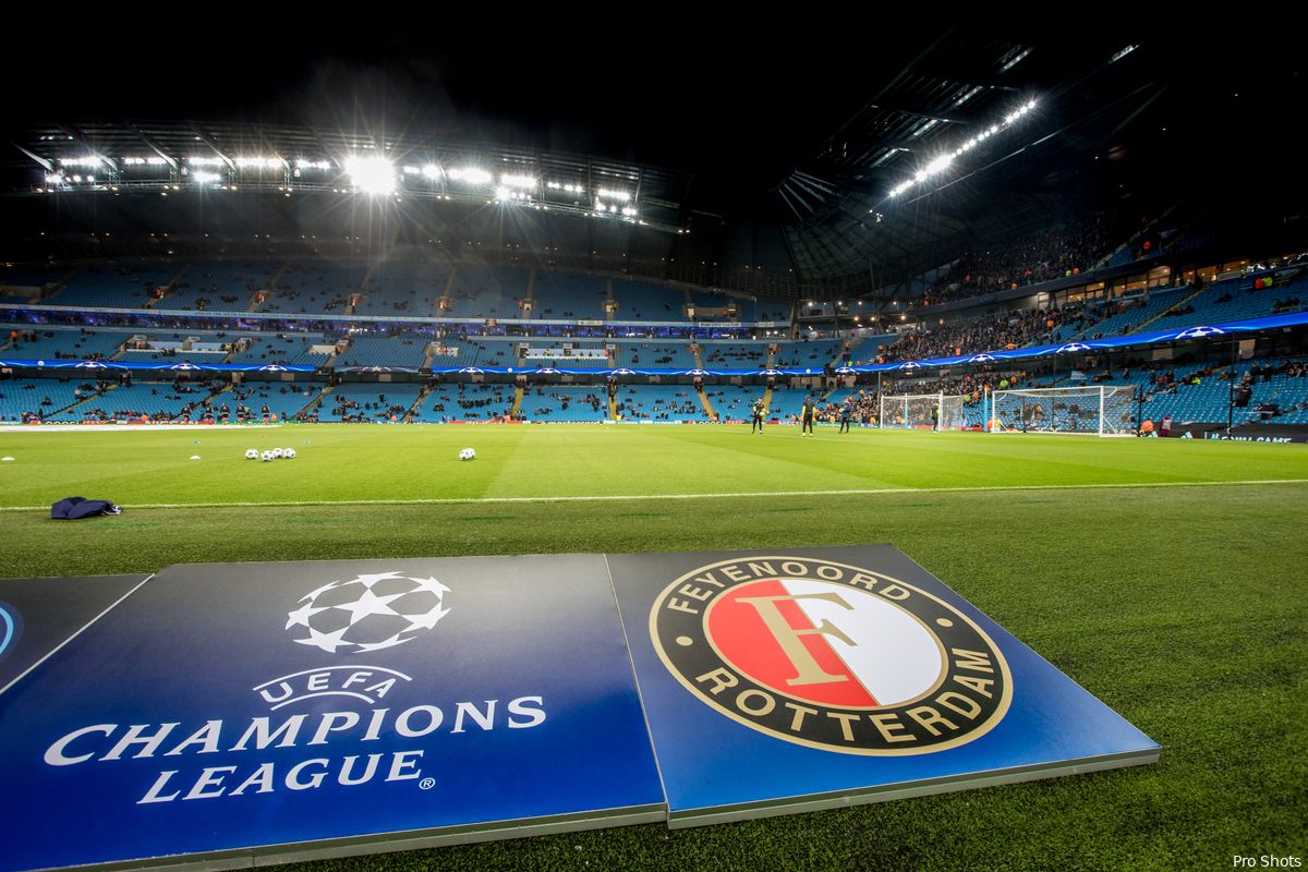 Feyenoord in pot 1 dankzij Champions League-winst Manchester City