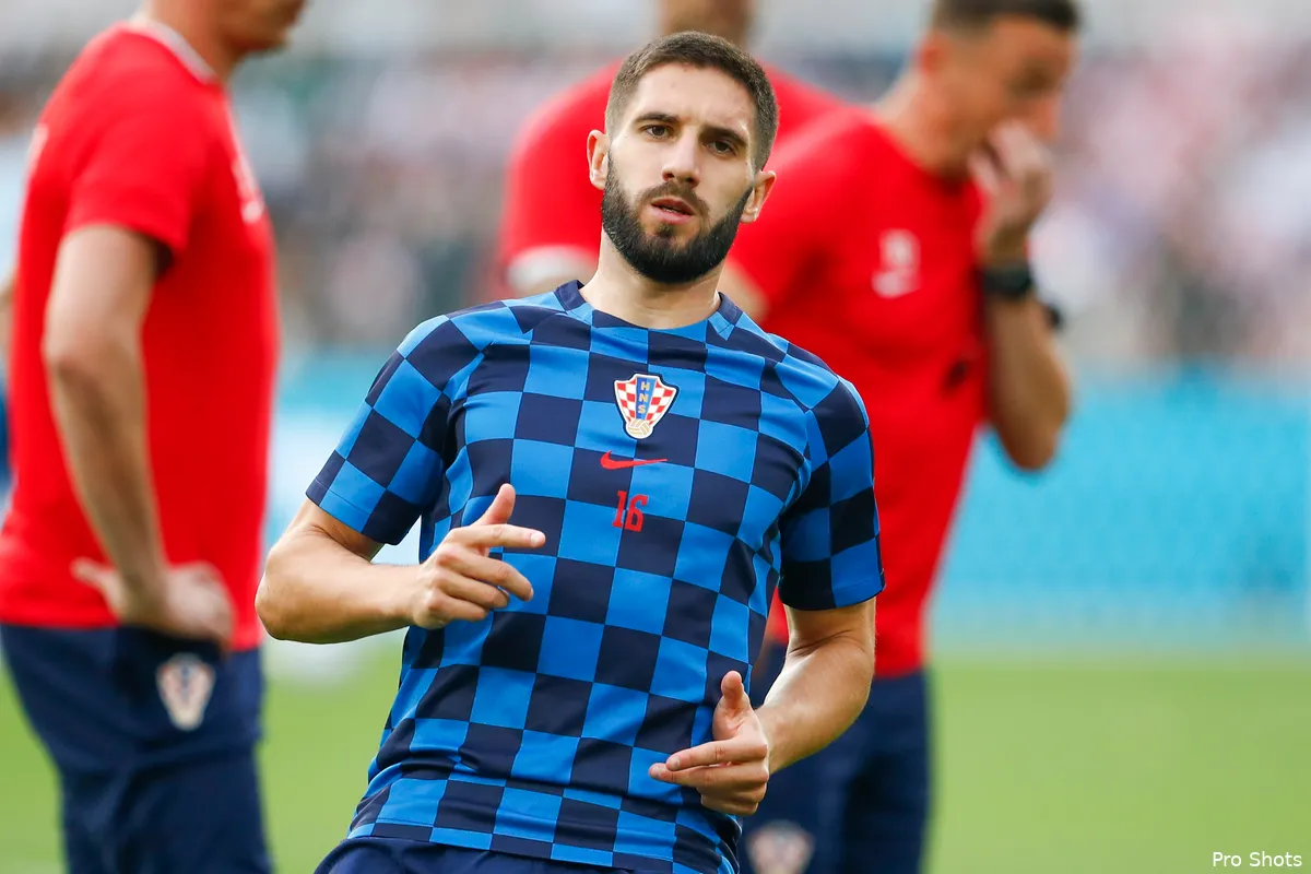 'Ook Luka Ivanušec speelt zich in de kijker van Feyenoord'