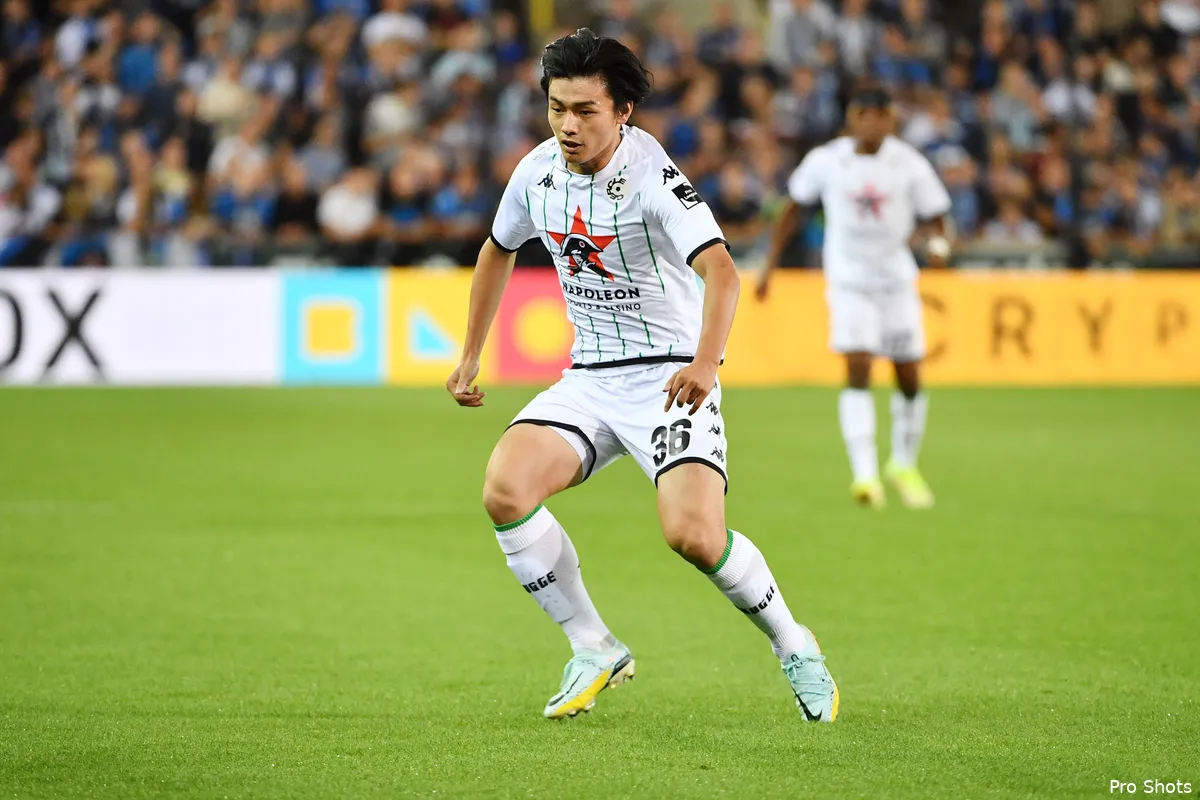 Ueda niet opgenomen in wedstrijdselectie Cercle Brugge