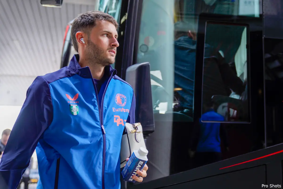 Opstelling Feyenoord: Gimenez in de punt van de aanval