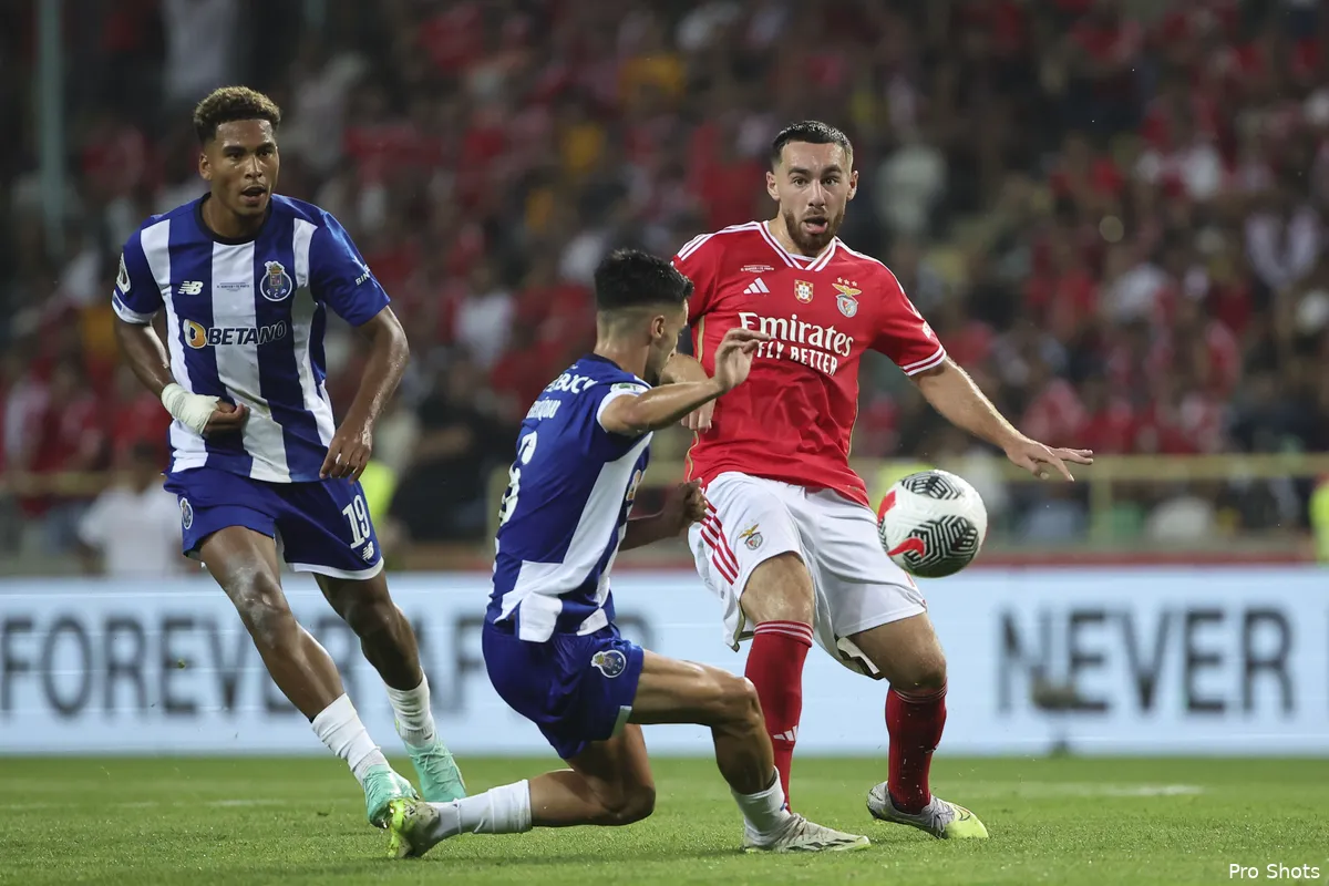 Kökcü belangrijk voor SL Benfica en wint Supercup