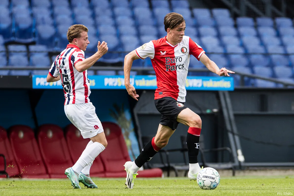 Talentvolle Sauer maakt ook indruk tegen Willem II