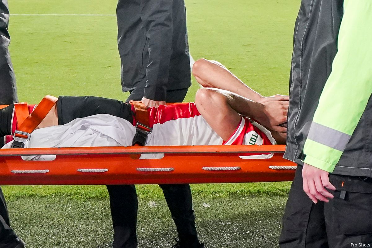 Feyenoord bevestigt: Ivanušec weken niet beschikbaar