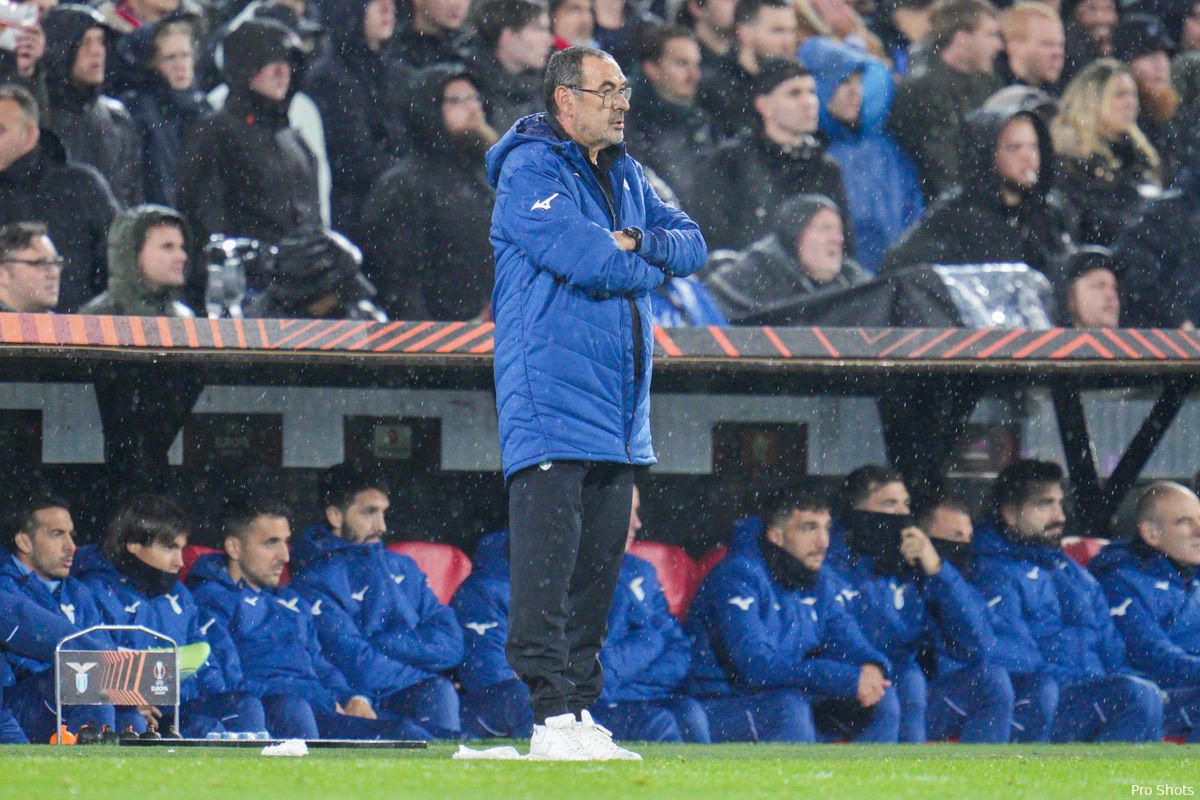 Lazio loopt 'ernstige vertraging' op voor duel met Feyenoord