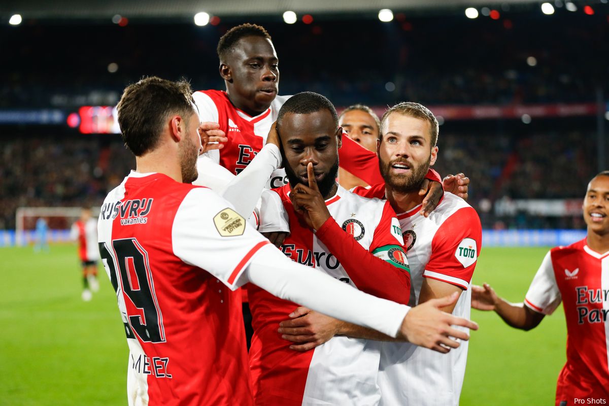 Feyenoord in top vijf wat betreft speelminuten van jeugdspelers