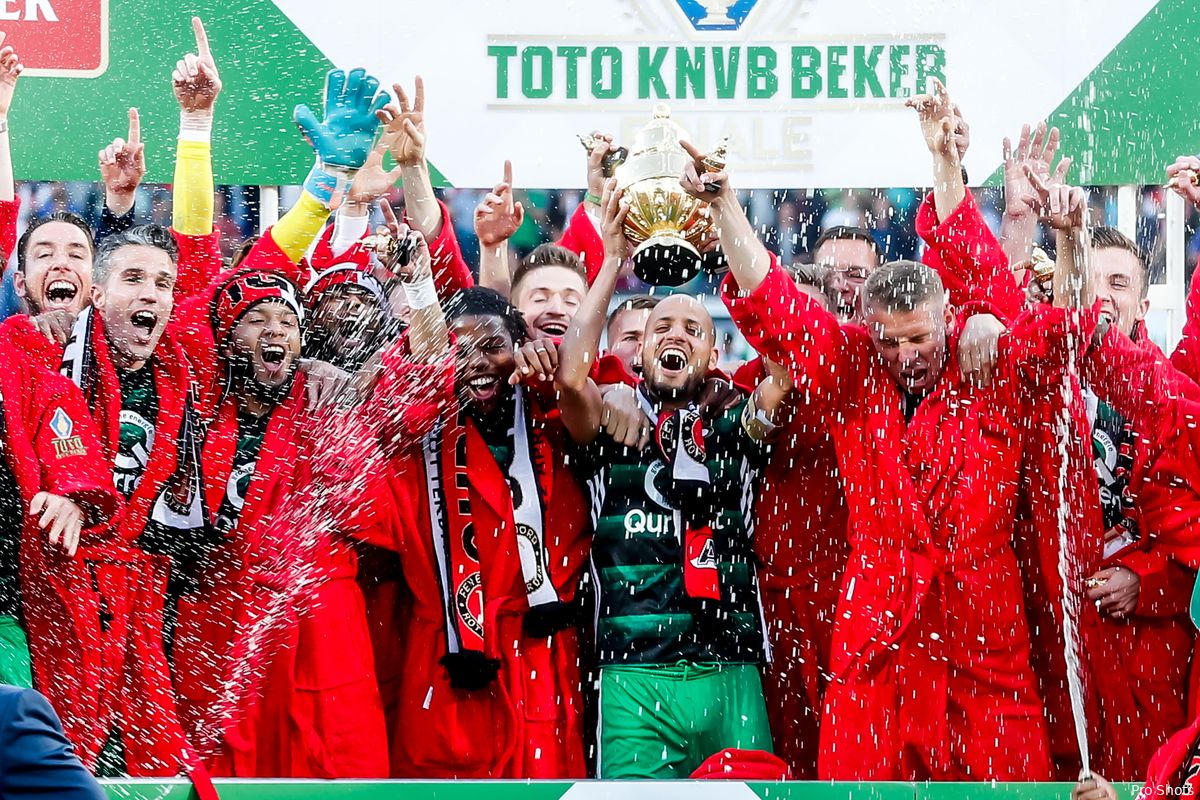Feyenoord speelt tegen FC Groningen in halve finale KNVB Beker