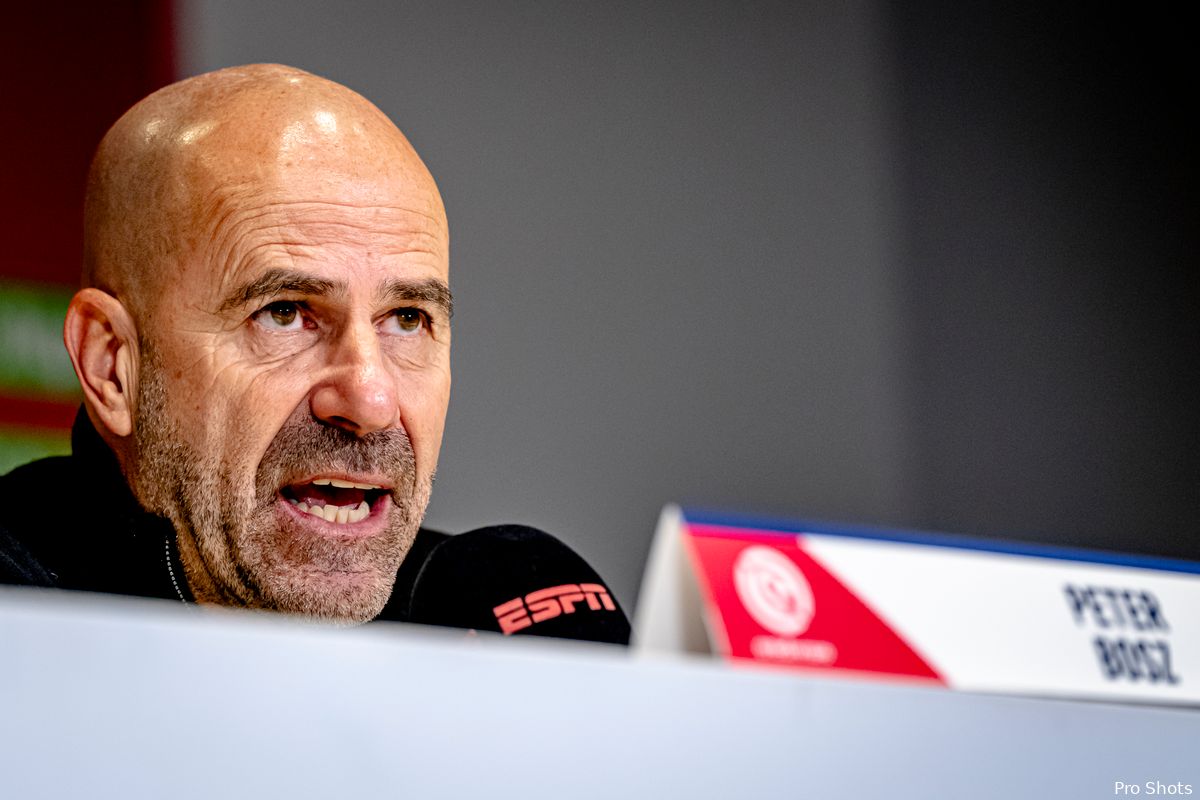 Bosz lovend: ''Zo is Feyenoord vorig jaar kampioen geworden''