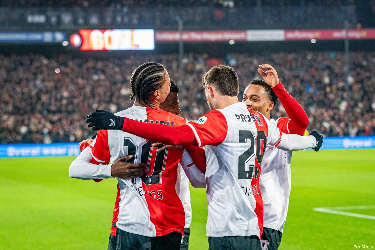 Feyenoord sluit kampioensjaar 2023 af met winst in KNVB Beker