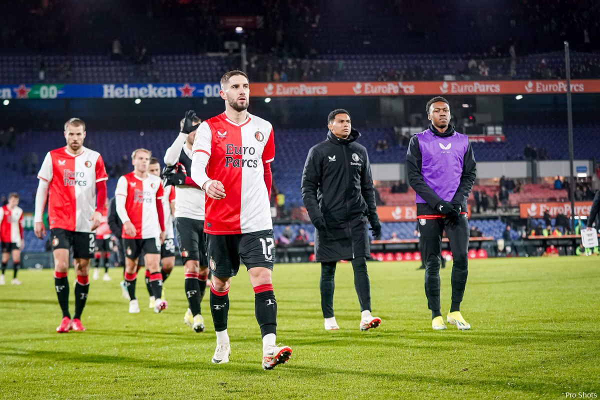 El Ahmadi: ''De tweede helft was heel slecht bij Feyenoord''