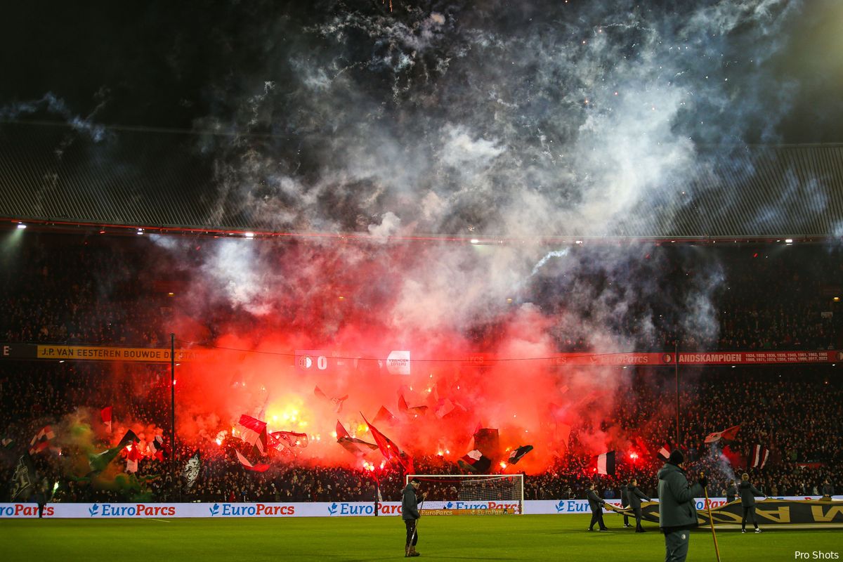 Opkomst bekerkraker Feyenoord - PSV levert fraaie beelden op