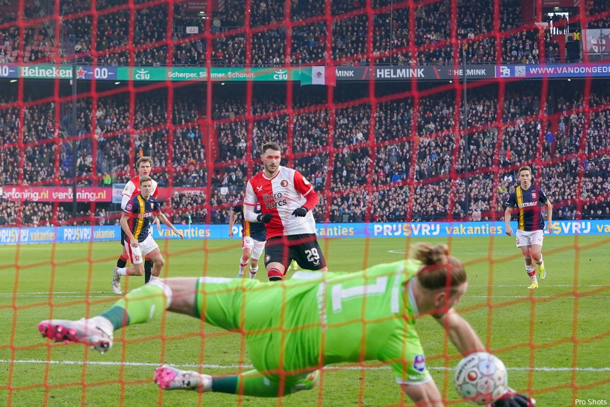 Unnerstall weer een plaag voor Feyenoord: ''Dit keer gokte ik goed''