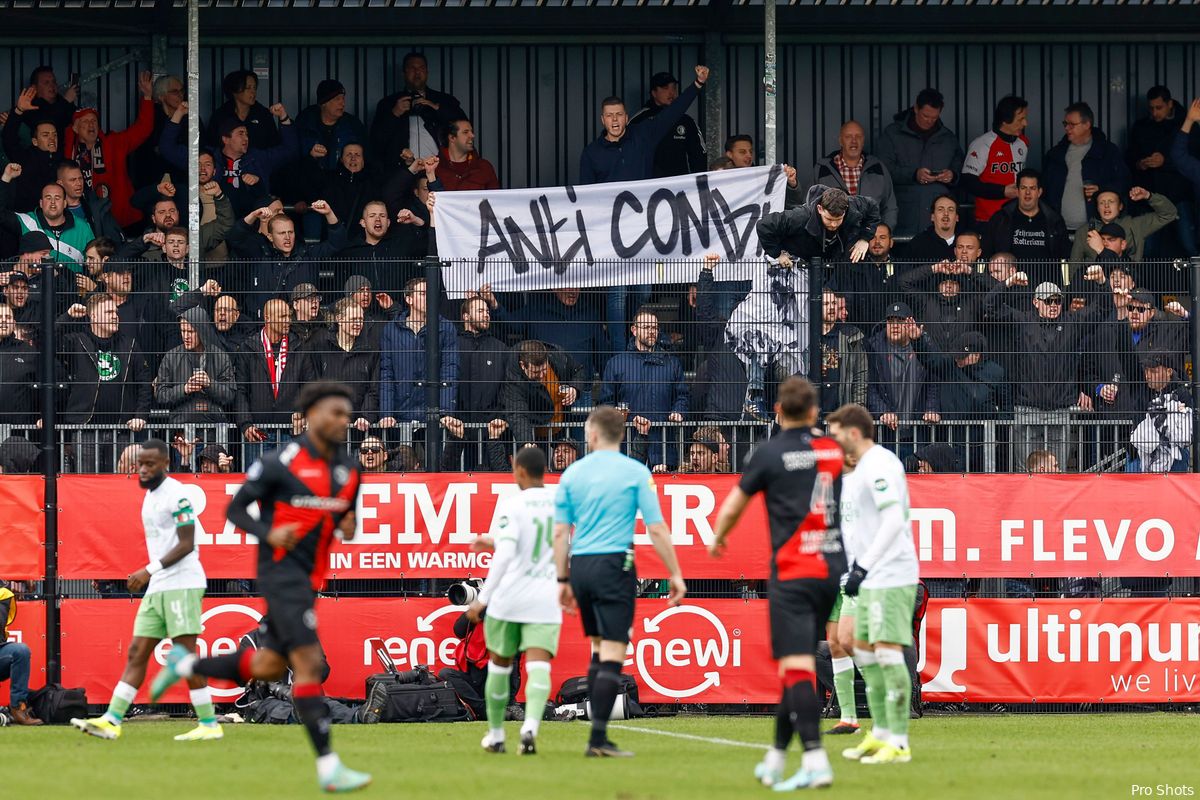 Feyenoord compenseert supporters na uitwedstrijd tegen Almere City