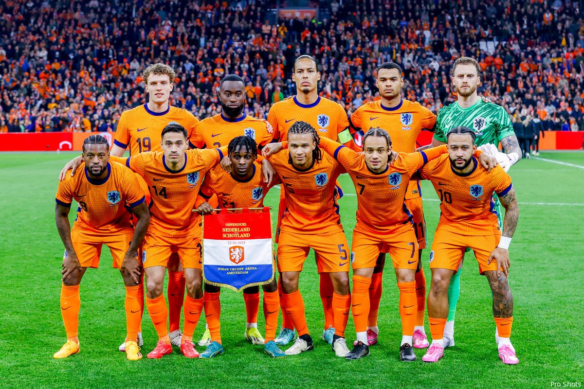 Vermoedelijke opstelling Oranje: Feyenoorders op de bank