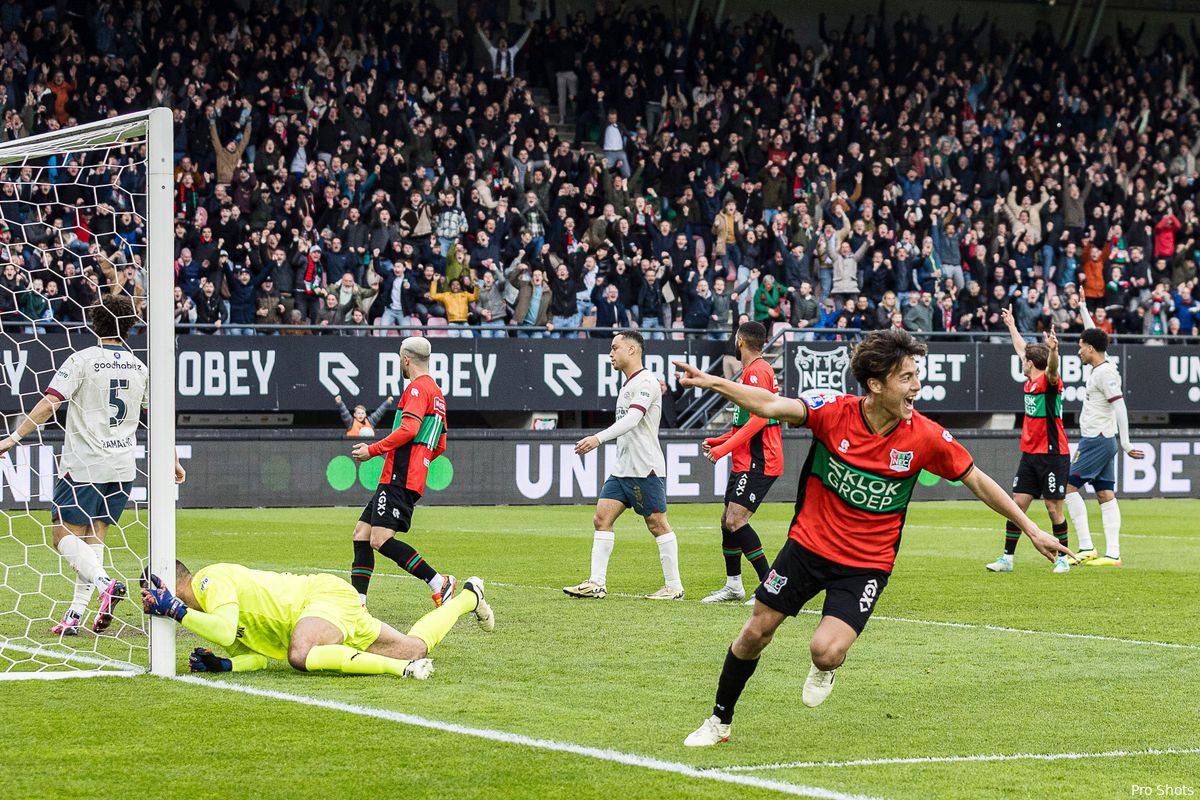 Eredivisie: Ongeslagen reeks PSV ten einde op bezoek bij NEC