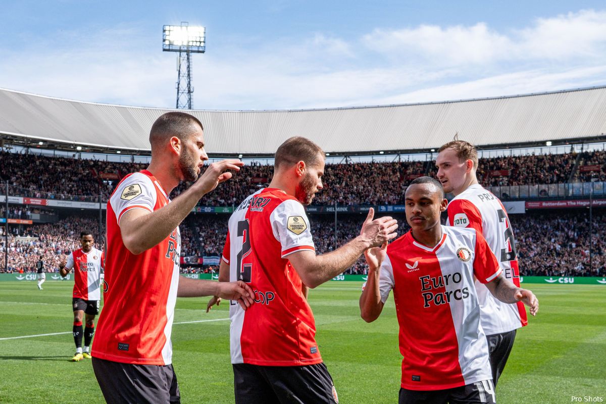 Feyenoord domineert Elftal van de Week van De Telegraaf