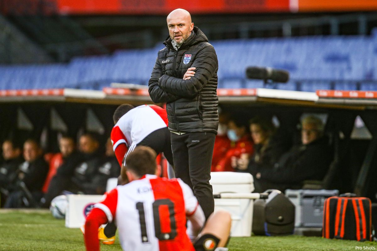 Schreuder: "Het is natuurlijk heel lastig om nee tegen Feyenoord te zeggen"