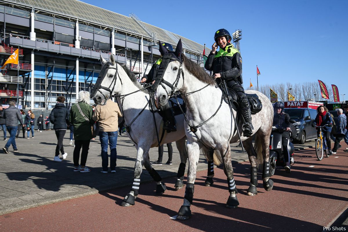 Politiebonden: ''Actievoeren kan ook bij Champions League-duels''