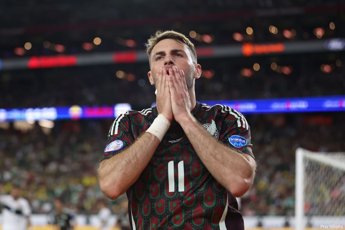 Gimenez speelt met Mexico gelijk tegen Canada