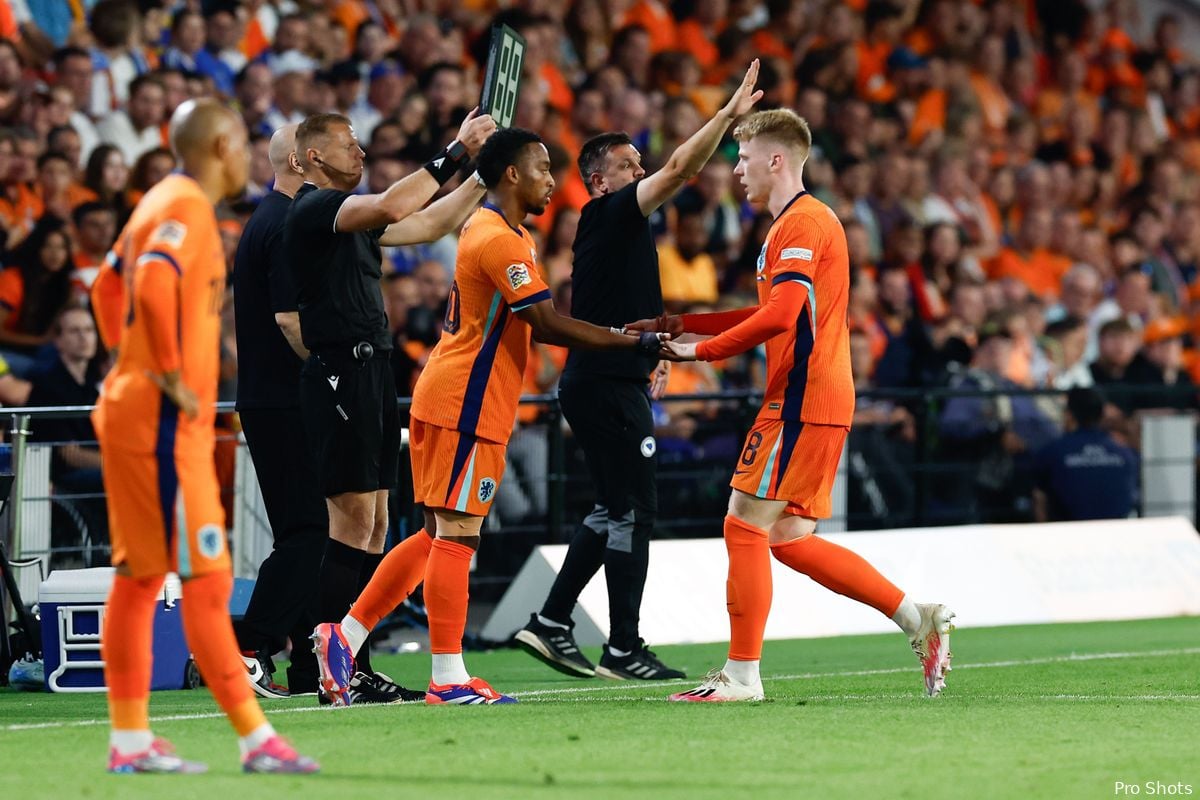 Sterke invalbeurt Timber helpt Oranje naar overwinning