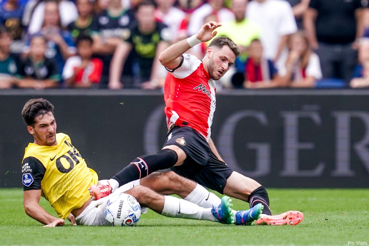 Van Wonderen: ''Ik denk: 'Ben je wel blij om bij Feyenoord te zitten?''