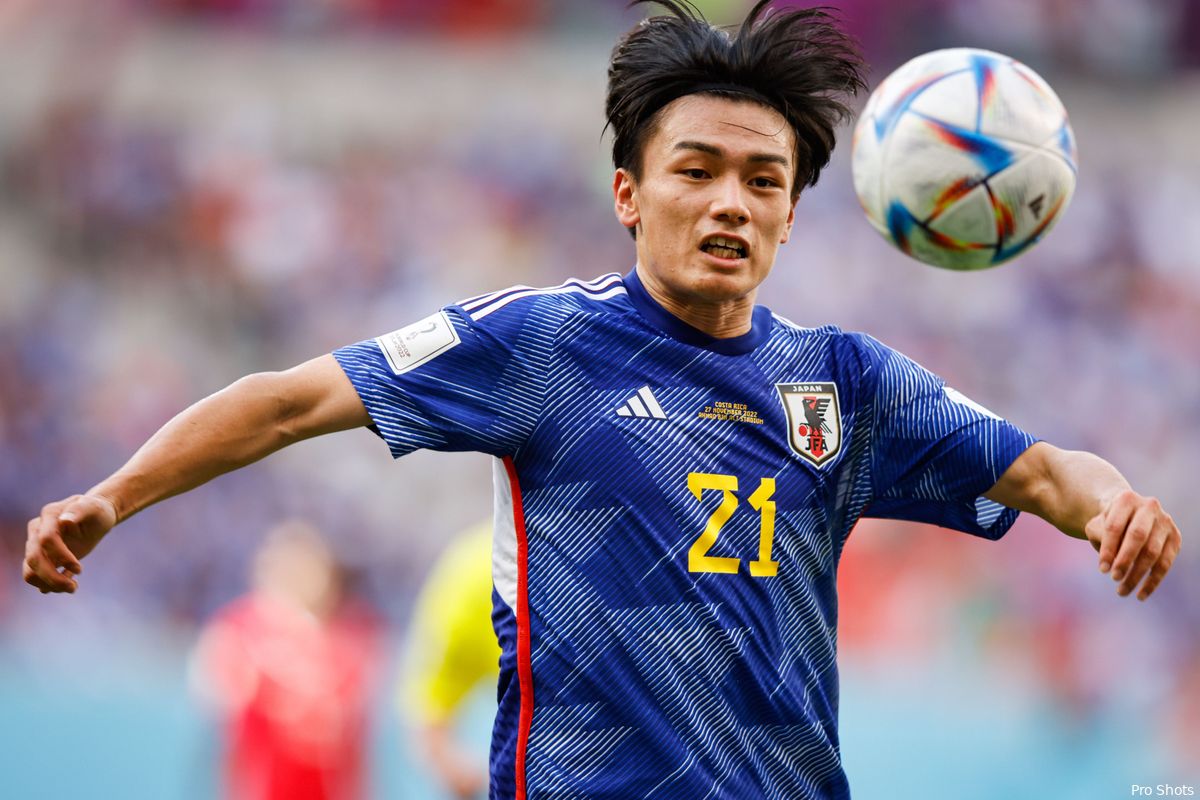 Ueda heeft met Japan officieel een ticket voor WK 2026 bemachtigd