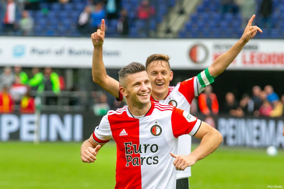 Linssen en Toornstra genoten woensdag in De Kuip: "Leuk om terug te komen"