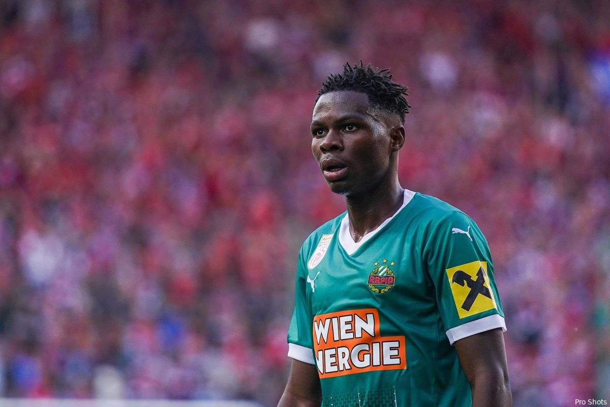'Rapid Wien wil Sangaré niet laten gaan en weigert miljoenenbod'