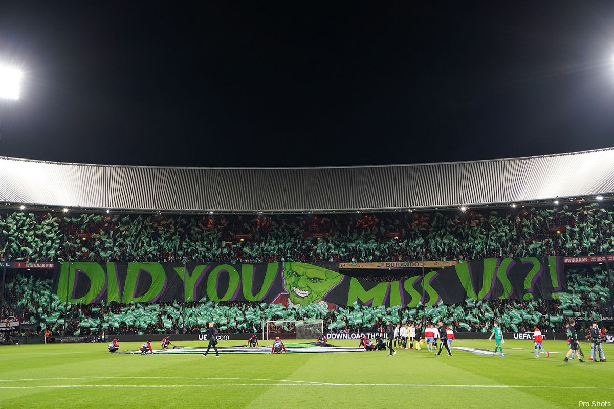 'UEFA verbiedt spandoek Feyenoord tegen Union Berlin'