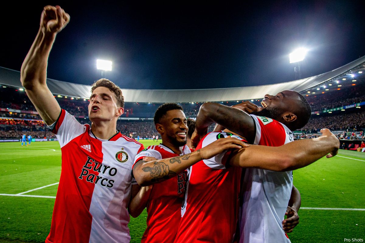 Bookmaker: 30 keer je inzet voor overwinning Feyenoord