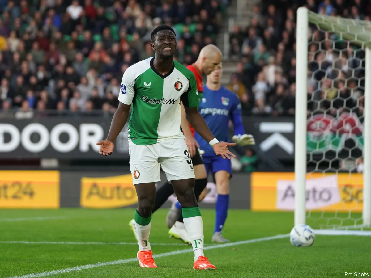 Weer gelijkspel voor ongeïnspireerd Feyenoord in matig duel met NEC