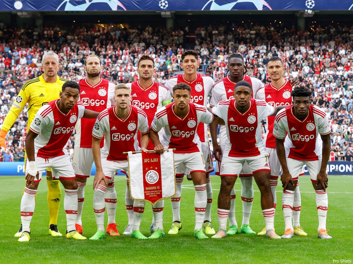 Ajax speelt in gewijzigd derde shirt tijdens Champions