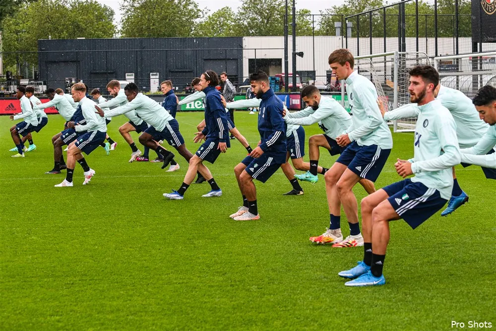 Slot is met Feyenoord begonnen aan de eerste training (foto's)