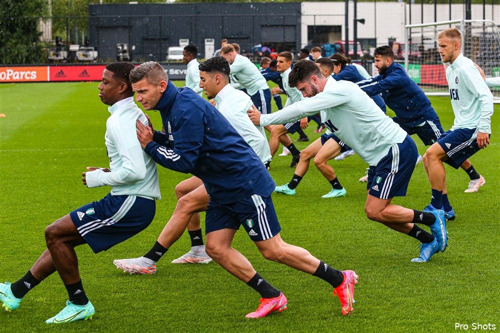 Slot is met Feyenoord begonnen aan de eerste training (foto's)