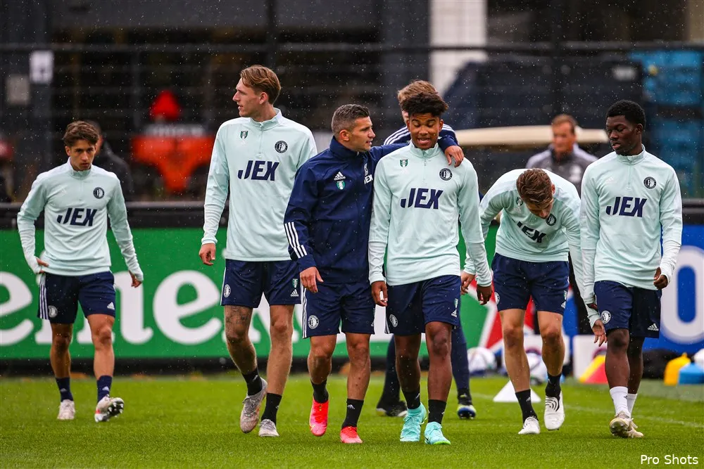 Slot is met Feyenoord begonnen aan de eerste training (foto's)